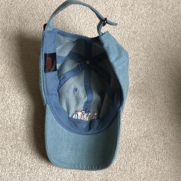 Stranger Things denim baseball cap, worn only a few times, - Picture 2 of 4